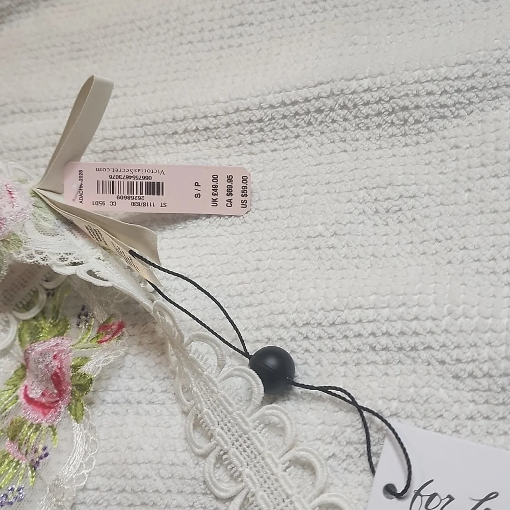 Victoria Secret for Love and Lemons Small Trellis Garter Belt Only 1 - Picture 7 of 7